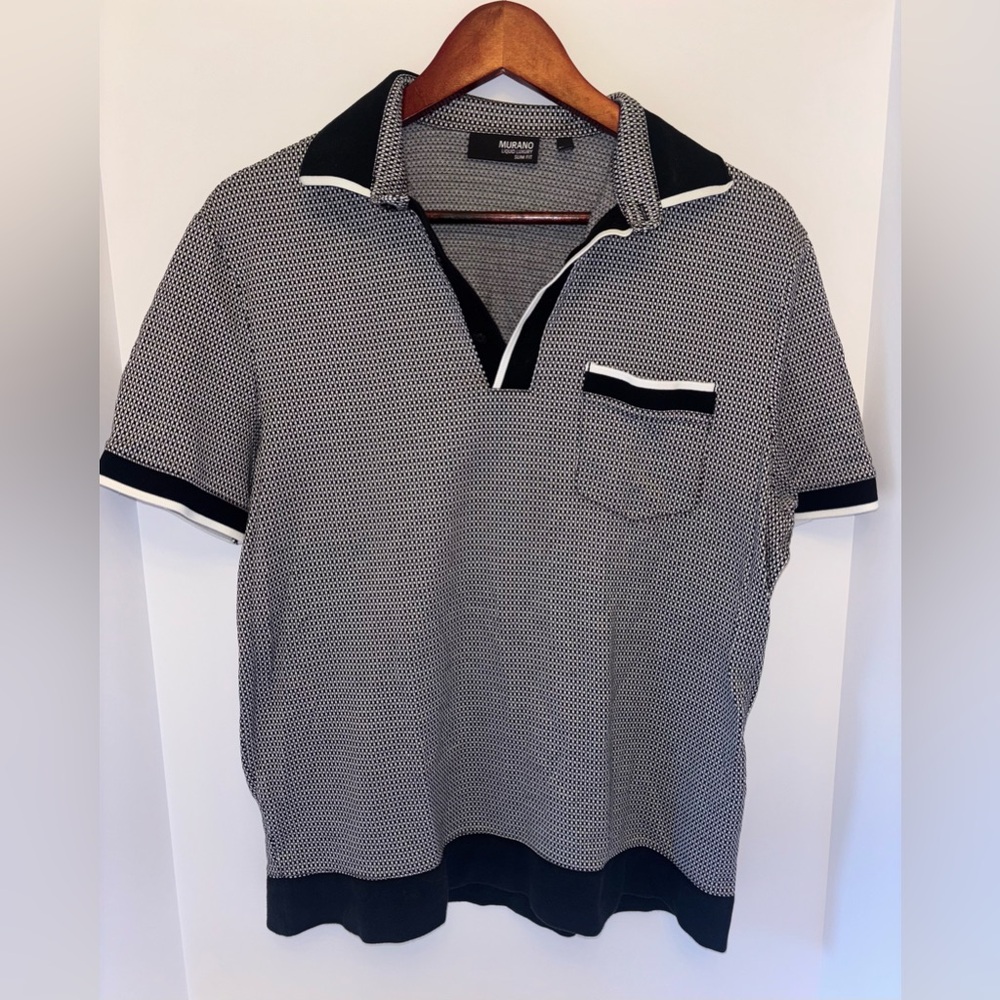 Murano Liquid Luxury Mens Polo